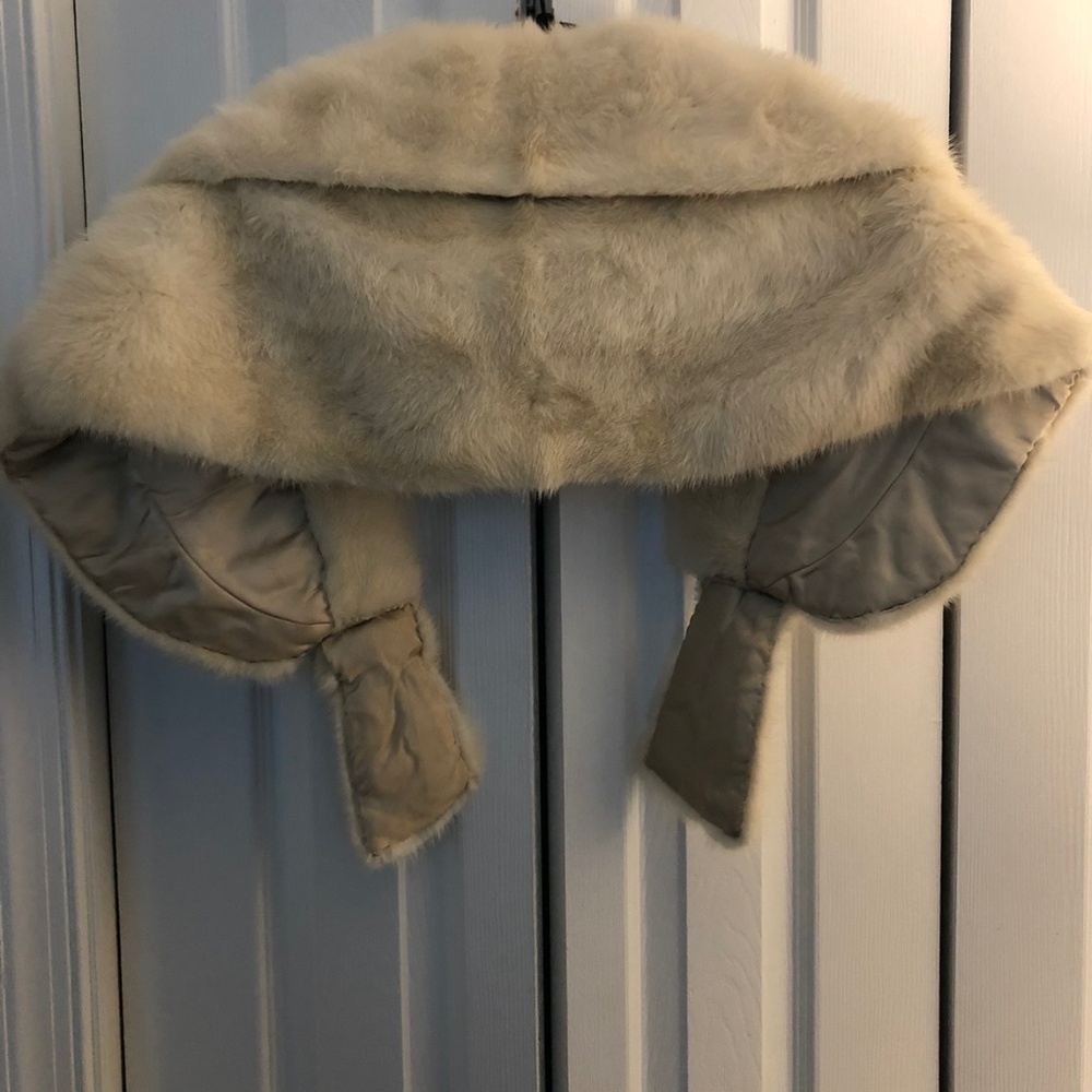 Vintage mink wrap